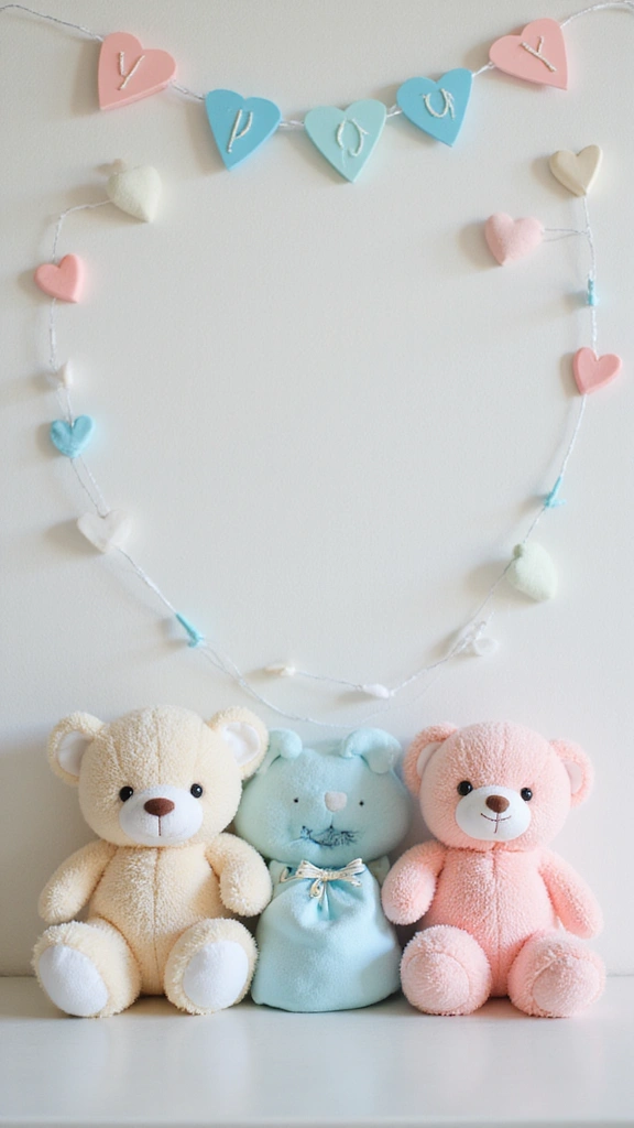 25 Cute and Clever Baby Announcement Ideas for Every Parent - 20. Baby-Related Items Display