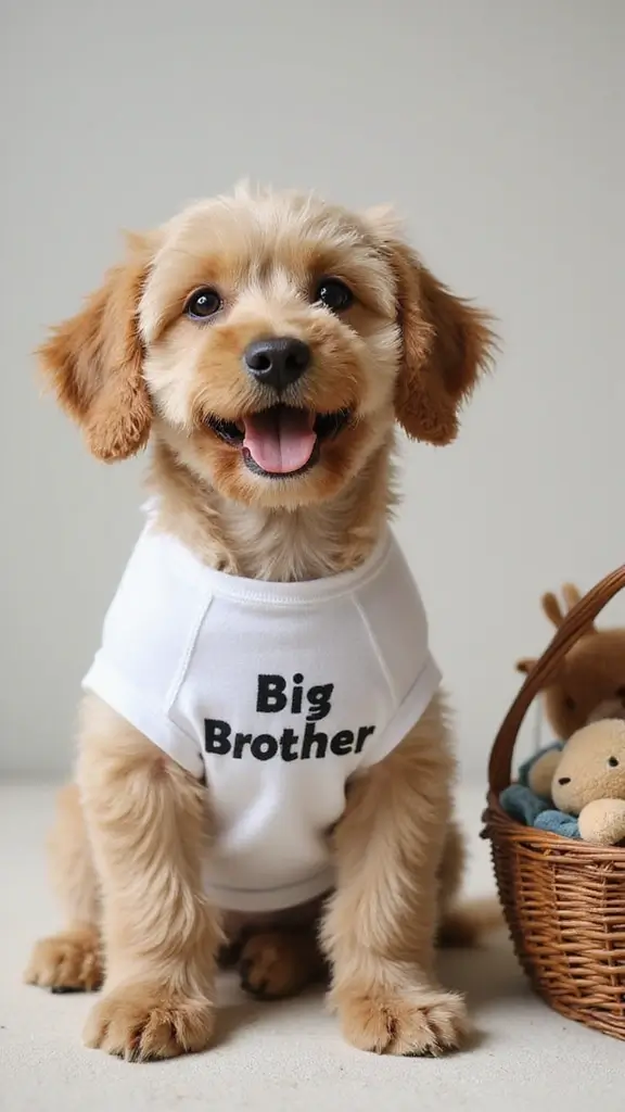 25 Cute and Clever Baby Announcement Ideas for Every Parent - 3. Pet Announcement