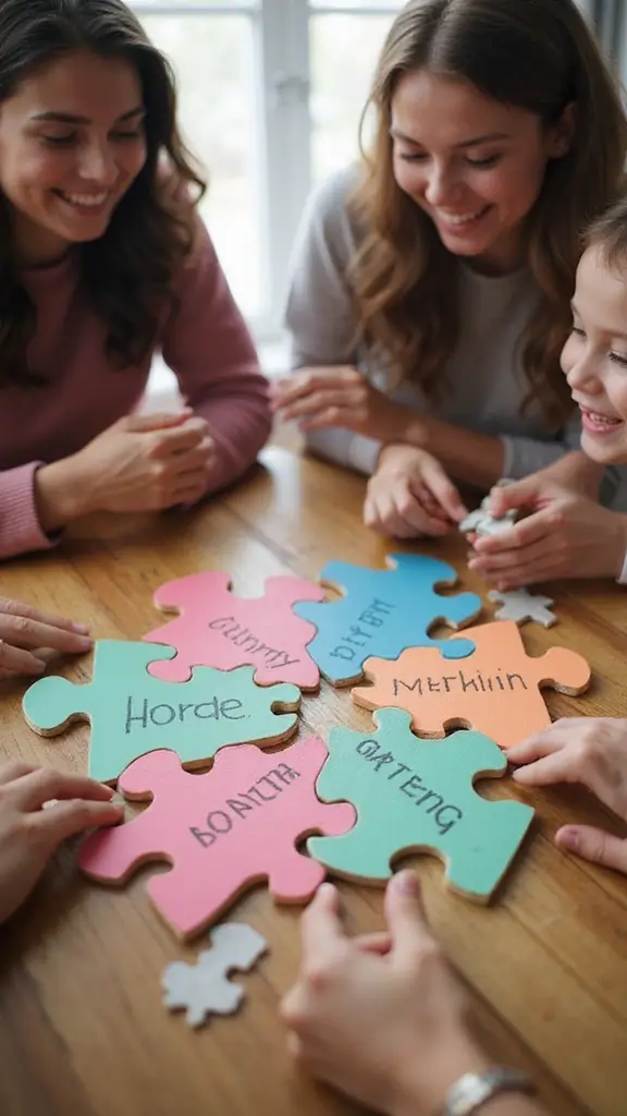 25 Cute and Clever Baby Announcement Ideas for Every Parent - 4. Puzzle Piece Announcement
