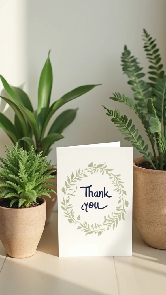 25 Eco-Friendly Baby Shower Ideas That Will Leave Everyone in Awe (You'll Want to Steal #11!) - 21. Eco-Conscious Thank You Notes