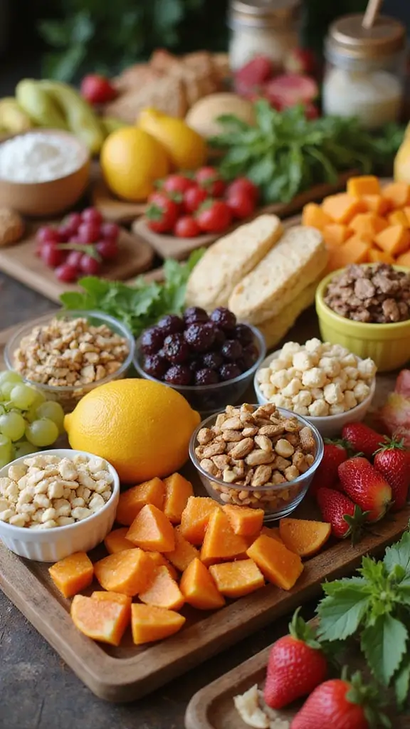 25 Eco-Friendly Baby Shower Ideas That Will Leave Everyone in Awe (You'll Want to Steal #11!) - 4. Organic Snack Bar