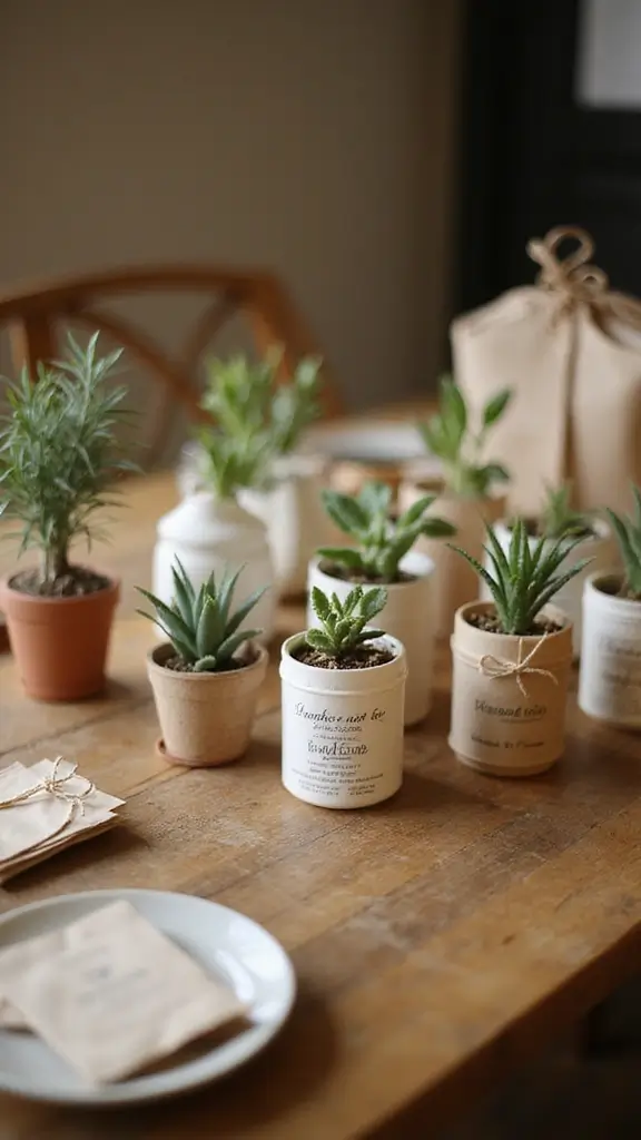 25 Eco-Friendly Baby Shower Ideas That Will Leave Everyone in Awe (You'll Want to Steal #11!) - 6. Eco-Friendly Favors