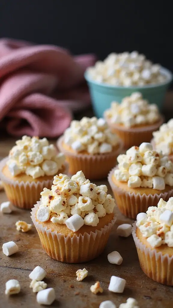 25 Fun Cupcake Decorating Ideas Your Kids Will Love (You Won't Believe #5!) - 22. Popcorn Cupcakes