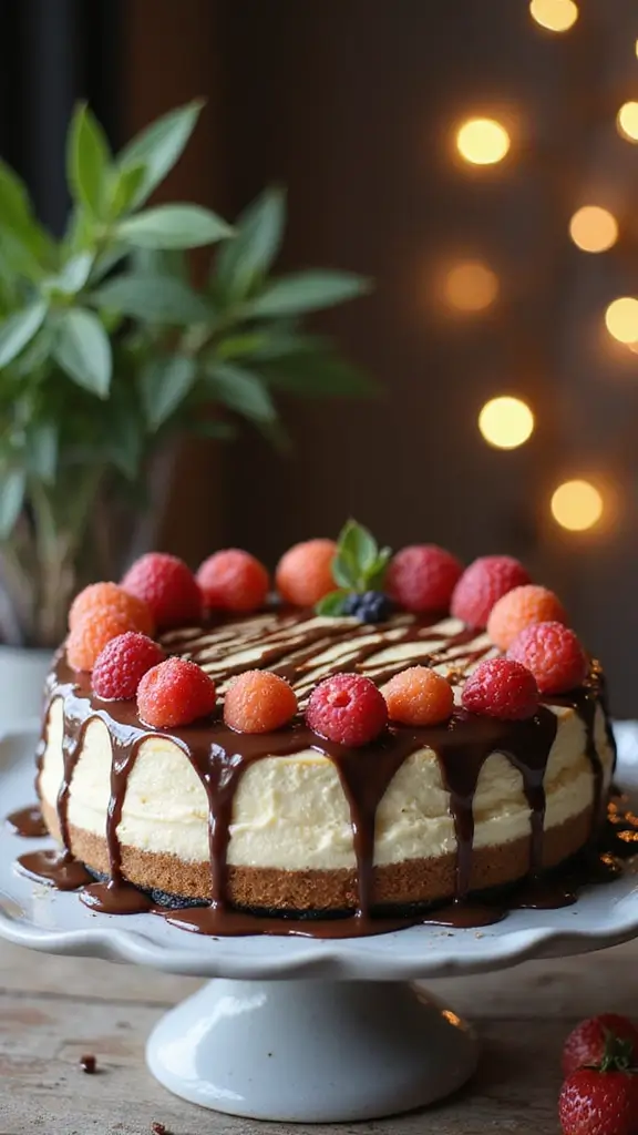 25 Irresistible Family Celebration Recipes That Will Make Your Gathering Unforgettable! - 10. Easy No-Bake Cheesecake