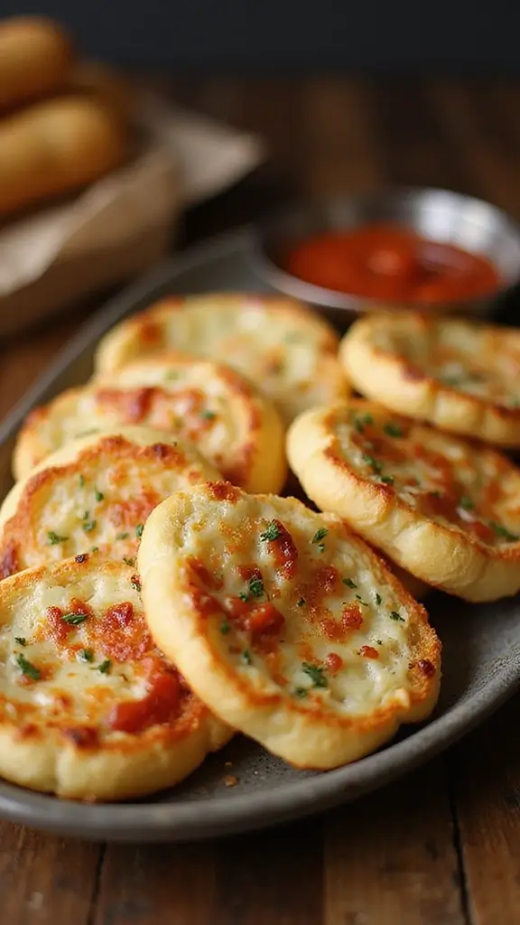 25 Irresistible Family Celebration Recipes That Will Make Your Gathering Unforgettable! - 20. Cheesy Garlic Breadsticks