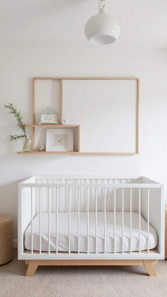 25 Minimalist Baby Room Designs That'll Make You Say 'I Wish I Thought of That!' - 10. Personal Touches