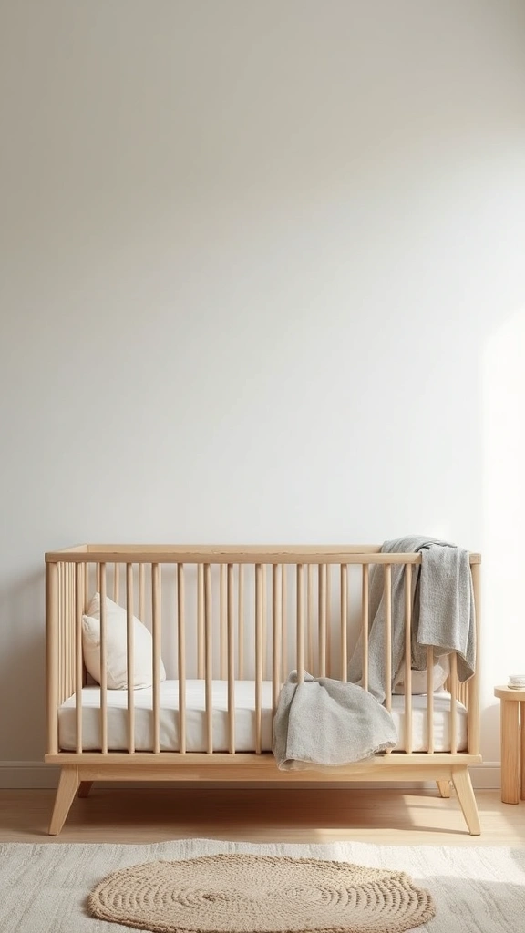 25 Minimalist Baby Room Designs That'll Make You Say 'I Wish I Thought of That!' - 11. Minimalist Cribs