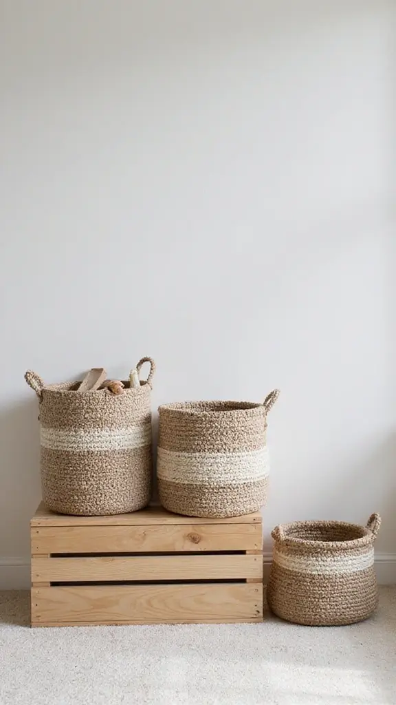 25 Minimalist Baby Room Designs That'll Make You Say 'I Wish I Thought of That!' - 19. Minimalist Toy Storage