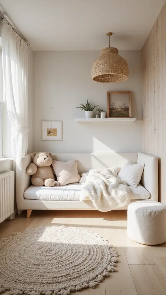 25 Minimalist Baby Room Designs That'll Make You Say 'I Wish I Thought of That!' - 24. Multi-Use Spaces