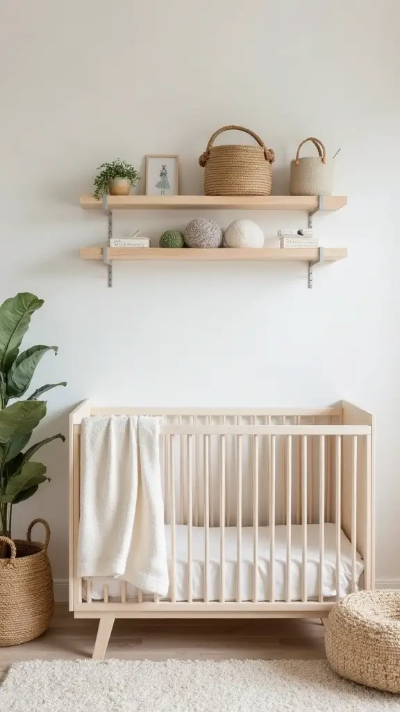 25 Minimalist Baby Room Designs That'll Make You Say 'I Wish I Thought of That!' - 9. Clever Storage Solutions