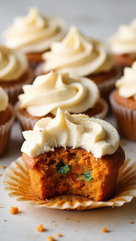 25 Parenting-Approved Gender Reveal Cupcake Ideas Everyone Will Love - 25. Sweet Potato Cupcakes