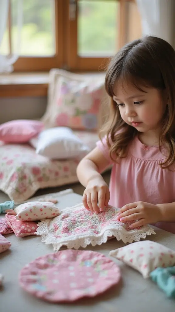 25 Parenting Hacks for Restoring Damaged Dolls Together with Kids - 21. Crafting Doll Bedding