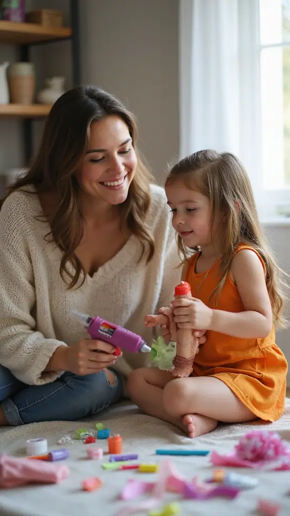 25 Parenting Hacks for Restoring Damaged Dolls Together with Kids - 4. Repairing Doll Limbs with Hot Glue