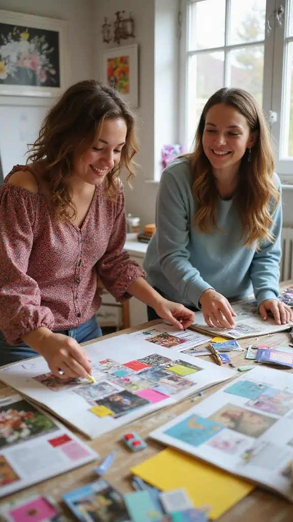 25 Romantic Date Ideas That Will Make Your Heart Skip a Beat (You Won't Believe #12!) - 17. Create Vision Boards Together