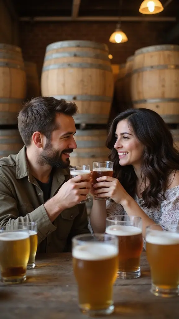 25 Romantic Date Ideas That Will Make Your Heart Skip a Beat (You Won't Believe #12!) - 18. Go on a Brewery or Winery Tour