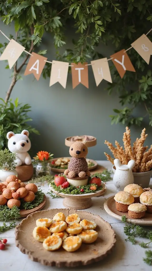 25 Sweet & Cute Baby Shower Ideas Parenting Families Adore - 1. Whimsical Woodland Theme
