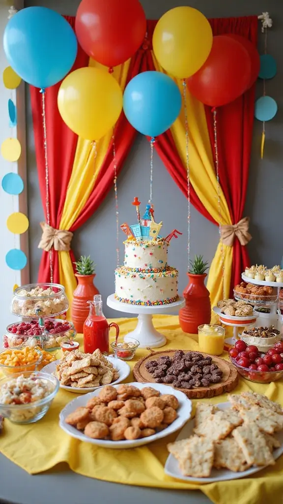 25 Sweet & Cute Baby Shower Ideas Parenting Families Adore - 12. Circus Spectacular