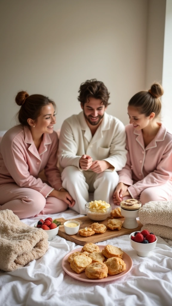 25 Sweet & Cute Baby Shower Ideas Parenting Families Adore - 17. Cozy Pajama Party