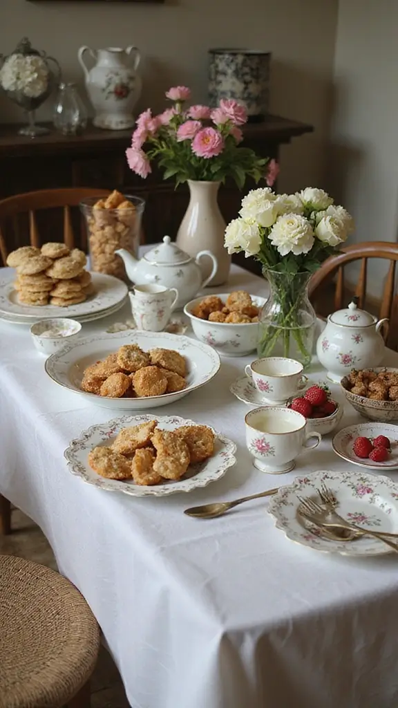 25 Sweet & Cute Baby Shower Ideas Parenting Families Adore - 2. Vintage Tea Party