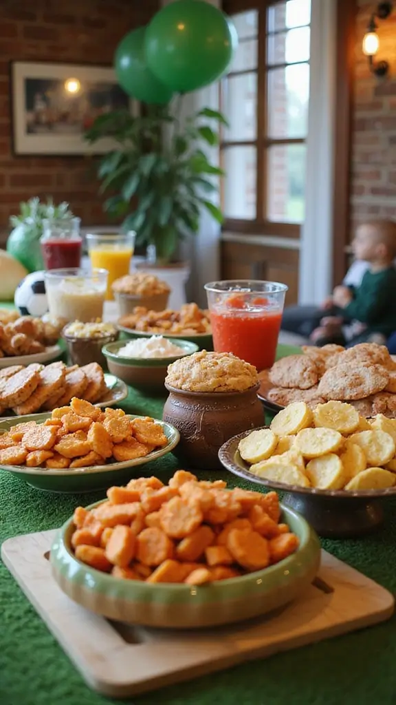 25 Sweet & Cute Baby Shower Ideas Parenting Families Adore - 20. Sports Game Day