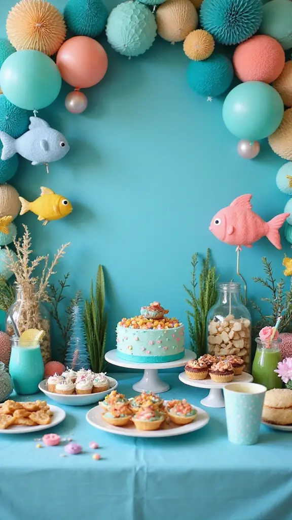 25 Sweet & Cute Baby Shower Ideas Parenting Families Adore - 3. Under the Sea Adventure