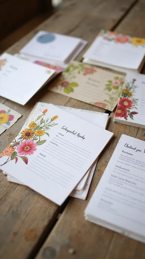 25 Unique Baby Shower Favors That Will Leave Your Guests Talking (You Won't Believe #7!) - 16. Family Recipe Cards