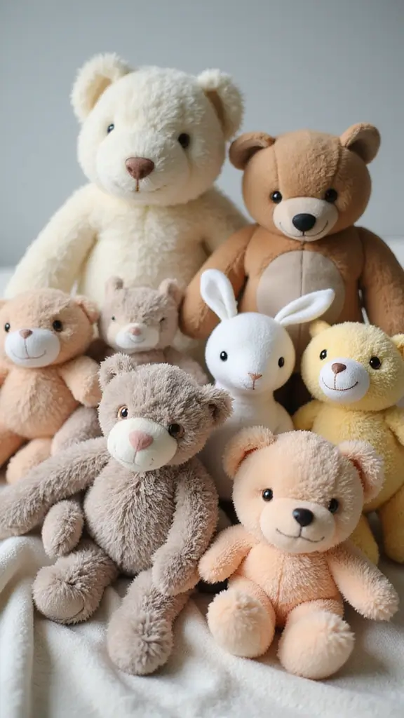 25 Unique Baby Shower Favors That Will Leave Your Guests Talking (You Won't Believe #7!) - 24. Adorable Stuffed Animals