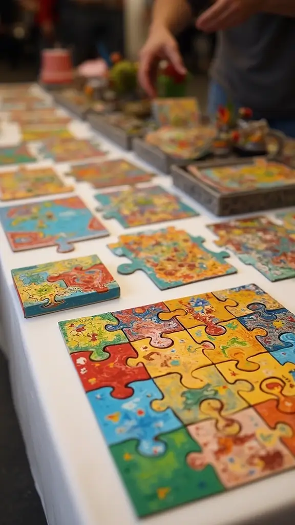 25 Unique Baby Shower Favors That Will Leave Your Guests Talking (You Won't Believe #7!) - 25. Themed Puzzle Games