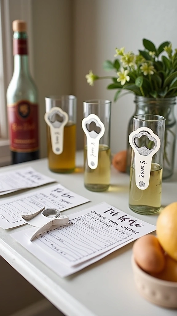 25 Unique Baby Shower Favors That Will Leave Your Guests Talking (You Won't Believe #7!) - 9. Custom Baby Bottle Opening Favors
