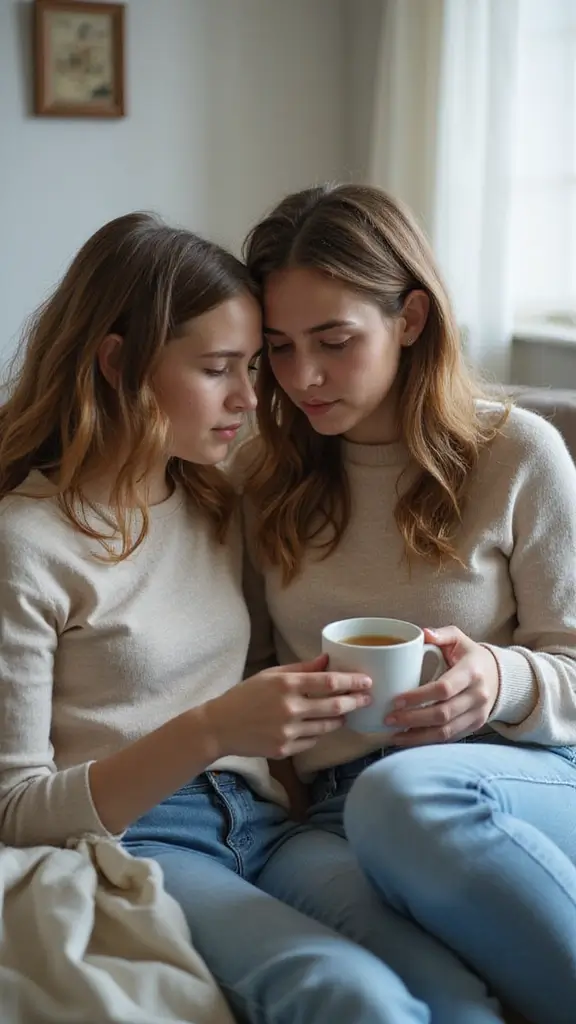 25 Ways Twin Sisters Share an Unbreakable Bond - 6. Support System