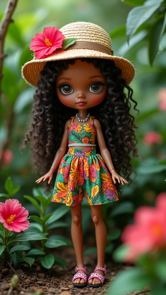 26 Stunning Custom Blythe Dolls That Will Make You Want to Start Collecting NOW! - 10. Exotic Jungle Blythe