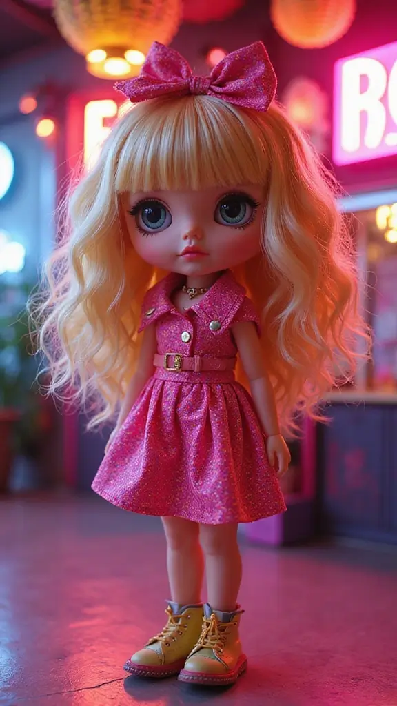 26 Stunning Custom Blythe Dolls That Will Make You Want to Start Collecting NOW! - 13. Retro 80s Blythe