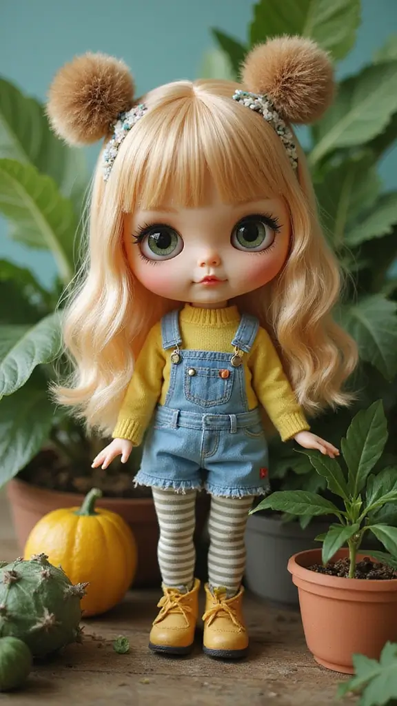 26 Stunning Custom Blythe Dolls That Will Make You Want to Start Collecting NOW! - 19. Eco-Warrior Blythe