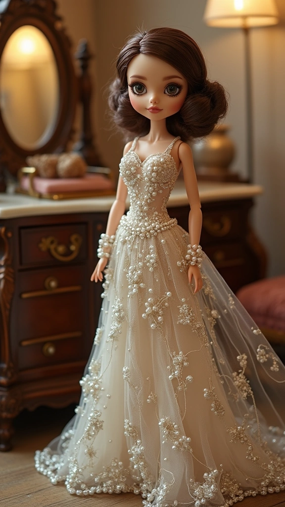 26 Stunning Custom Blythe Dolls That Will Make You Want to Start Collecting NOW! - 2. Vintage Glamour Blythe