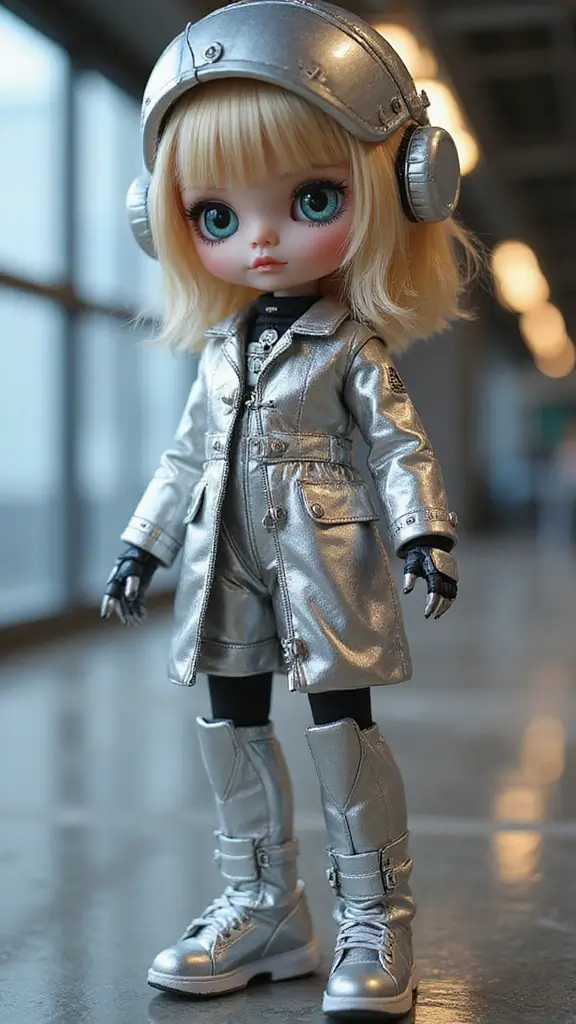 26 Stunning Custom Blythe Dolls That Will Make You Want to Start Collecting NOW! - 20. Futuristic Robot Blythe