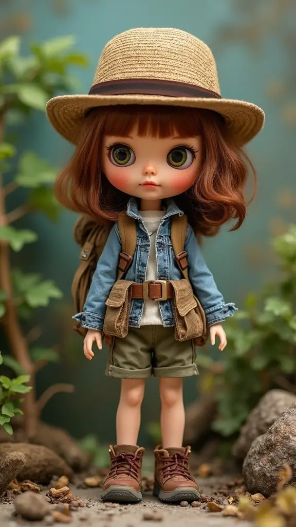 26 Stunning Custom Blythe Dolls That Will Make You Want to Start Collecting NOW! - 24. Nature Explorer Blythe