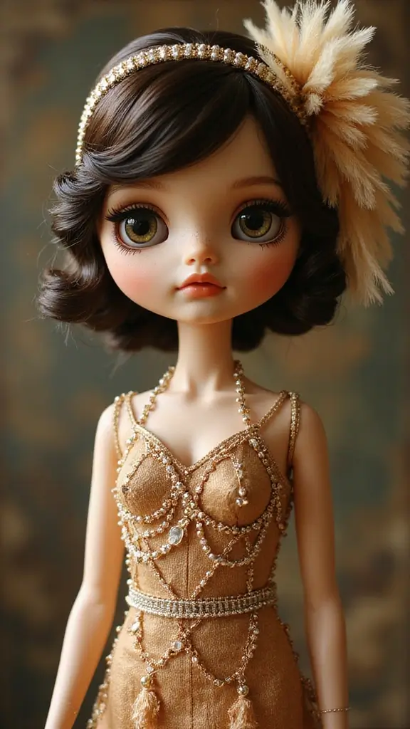 26 Stunning Custom Blythe Dolls That Will Make You Want to Start Collecting NOW! - 25. Art Deco Blythe