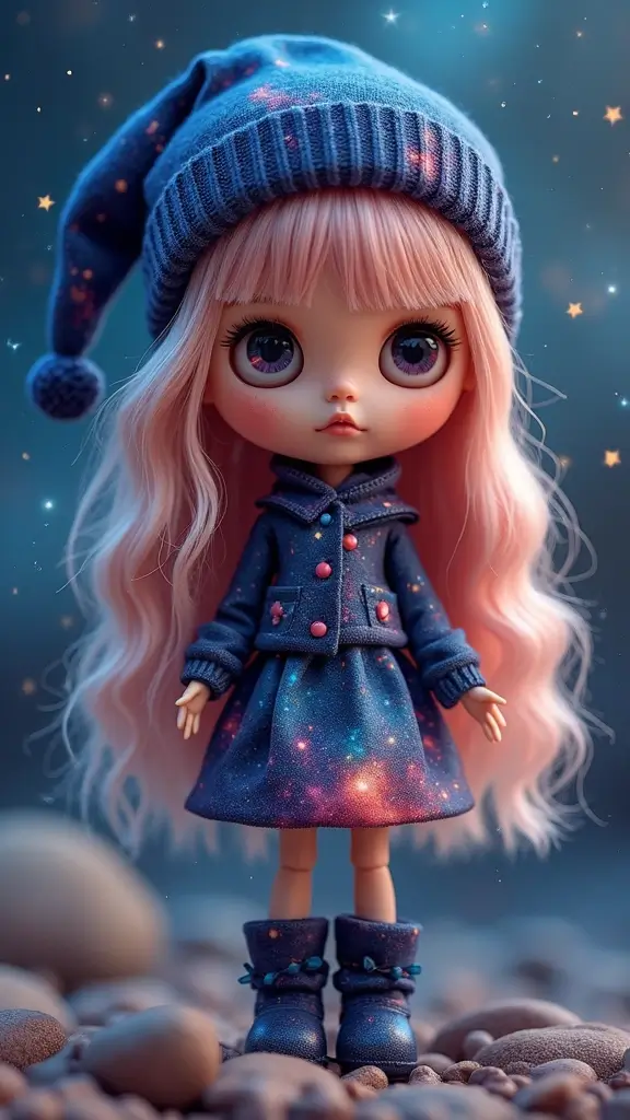 26 Stunning Custom Blythe Dolls That Will Make You Want to Start Collecting NOW! - 3. Cosmic Dreamer Blythe