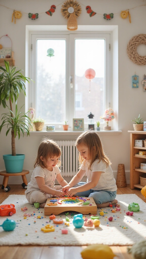 26 Twin Parenting Tips That Will Save Your Sanity (You Won't Believe #15!) - 14. Get Creative with Playtime