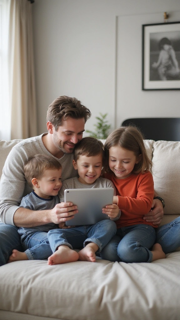 26 Twin Parenting Tips That Will Save Your Sanity (You Won't Believe #15!) - 20. Find Balance with Technology