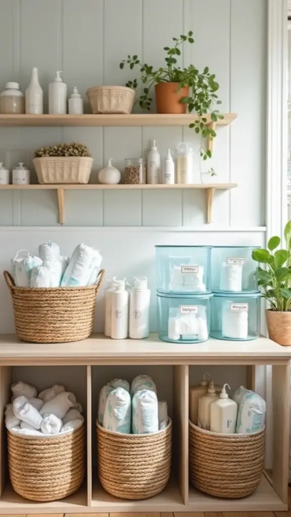 26 Twin Parenting Tips That Will Save Your Sanity (You Won't Believe #15!) - 5. Create a Baby Station