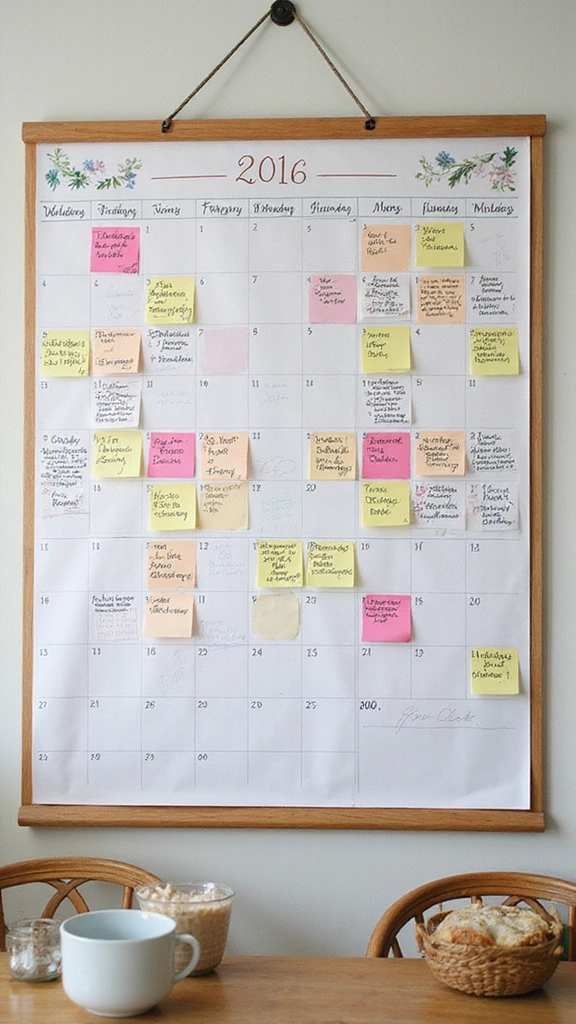 26 Twin Parenting Tips That Will Save Your Sanity (You Won't Believe #15!) - 6. Keep a Calendar