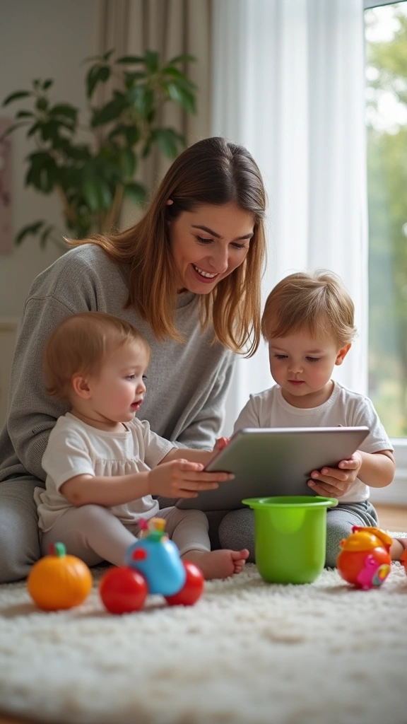 27 Brilliant Strategies for Raising Twins That Will Change Your Life! - 9. Utilize Technology Wisely