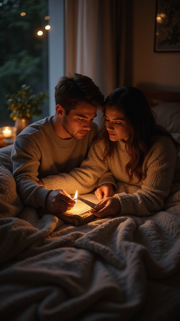 Dating Older Men Aesthetic: Why It’s More Than a Trend - 6. Love Notes After Bedtime