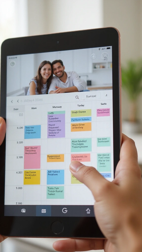 Long Distance Relationships That Last: 17 Real Stories & Tips - 6. Create a Shared Calendar