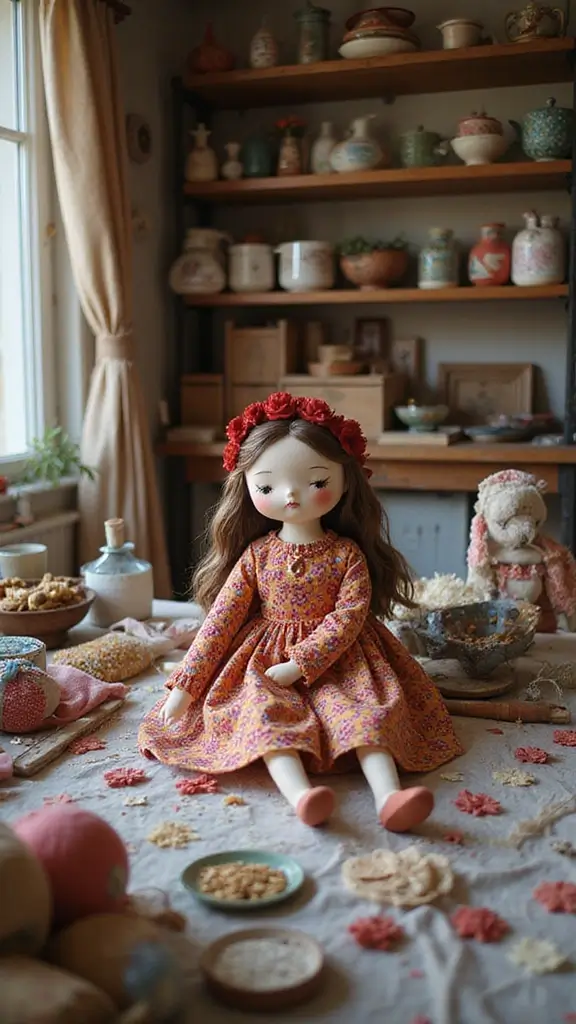 The Dream Doll Every Parent Wants for Their Child’s Collection - 4. Handmade Artisan Dolls