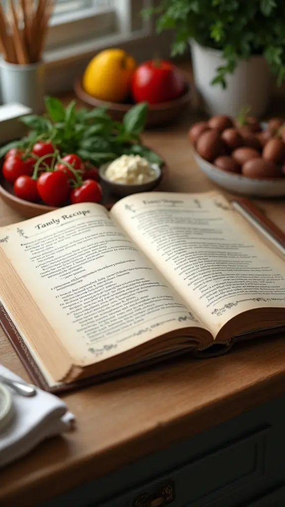 Unique 20th Anniversary Gift Ideas for Couples Who Cherish Family Memories - 2. Family Recipe Book