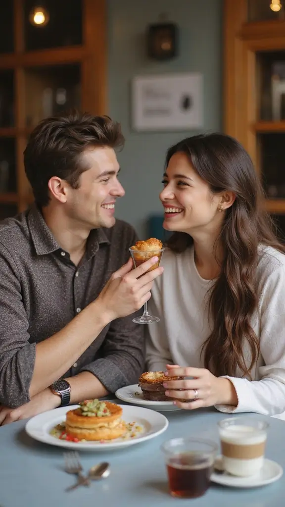 17 Small, Flirtatious Actions That Girls Do That Drive Guys Crazy - 5. Sharing Food